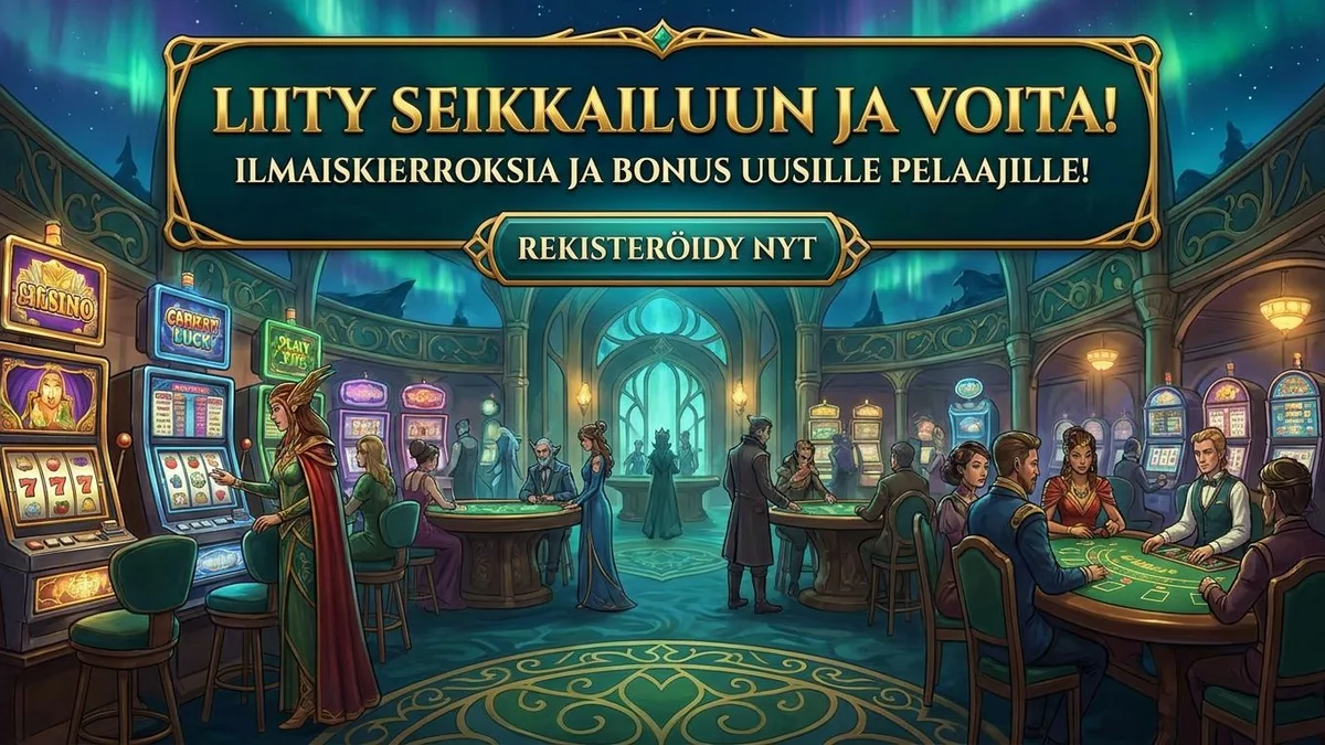 Rekisteröidy bonuksella